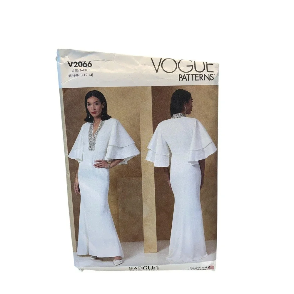 Vogue Patterns V2066‎ Misses' Mermaid Dress Size 6-14 Modern Design